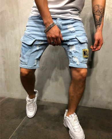 Summer New Mens Stretch Straight Short 