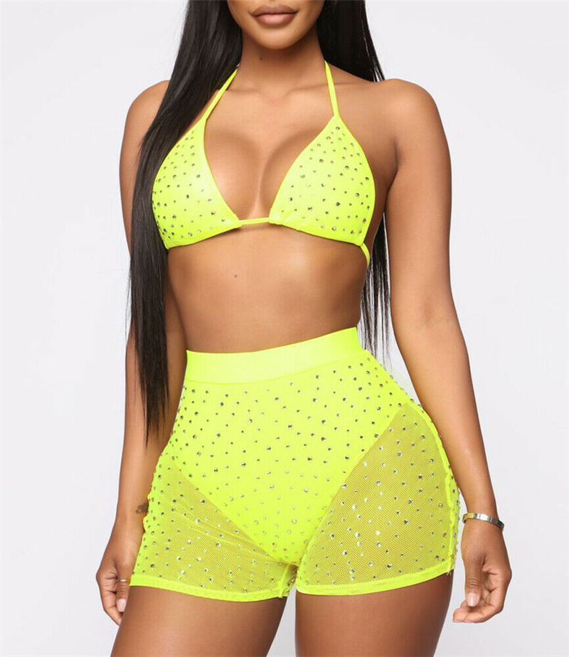 mesh shorts swimwear