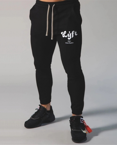 black running joggers