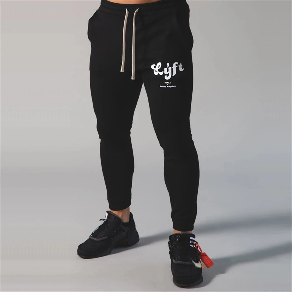 black running joggers