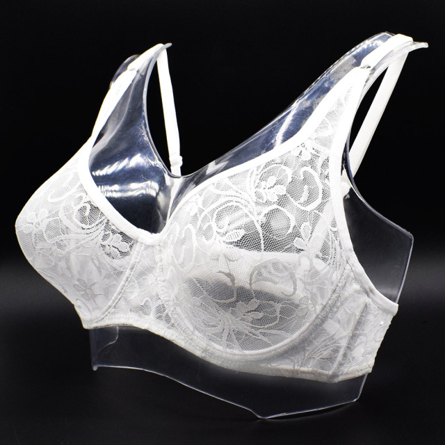 Sexy Lace Male Bralette Bras Transparent Ultra-thin Sissy Lingerie