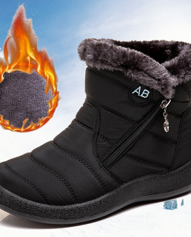 warm short winter boots