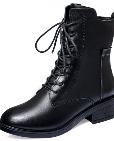 leather boots womens ankle