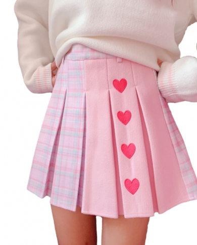 cute pink mini skirt