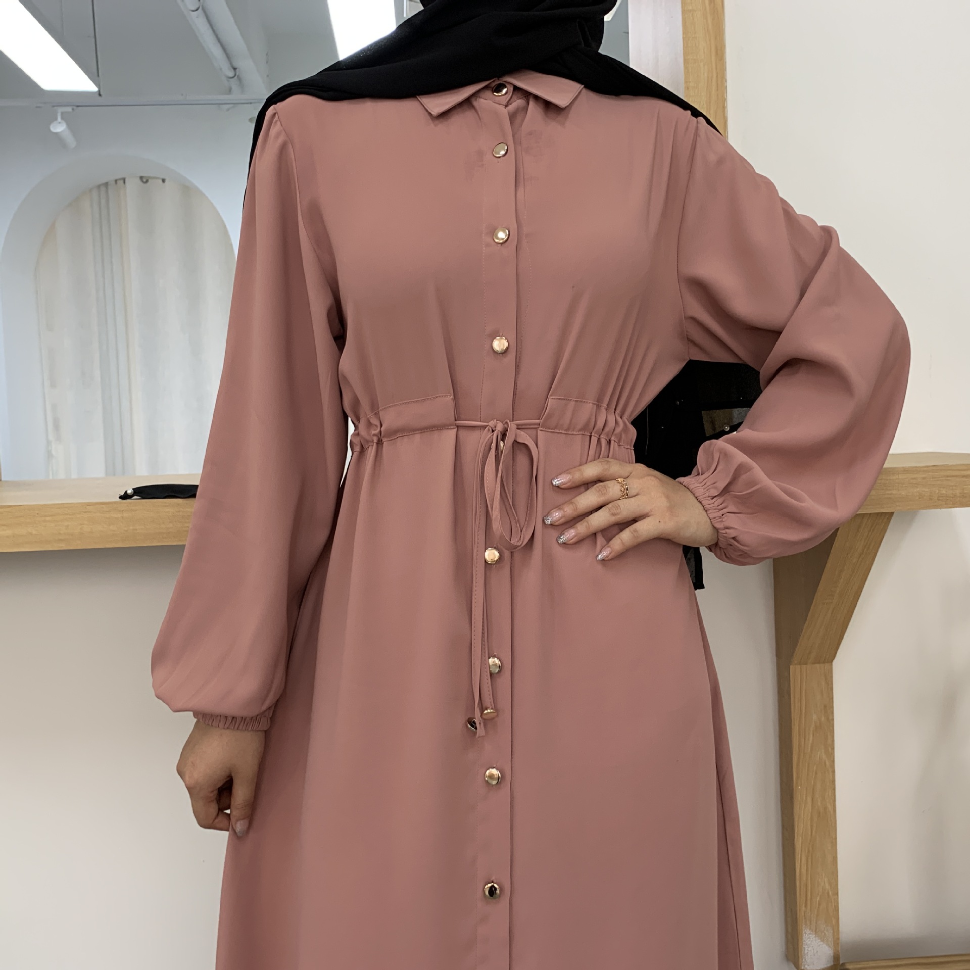 Muslim Fashion Dubai Abaya Turkey Hijab Summer Dress Kaftan Caftan