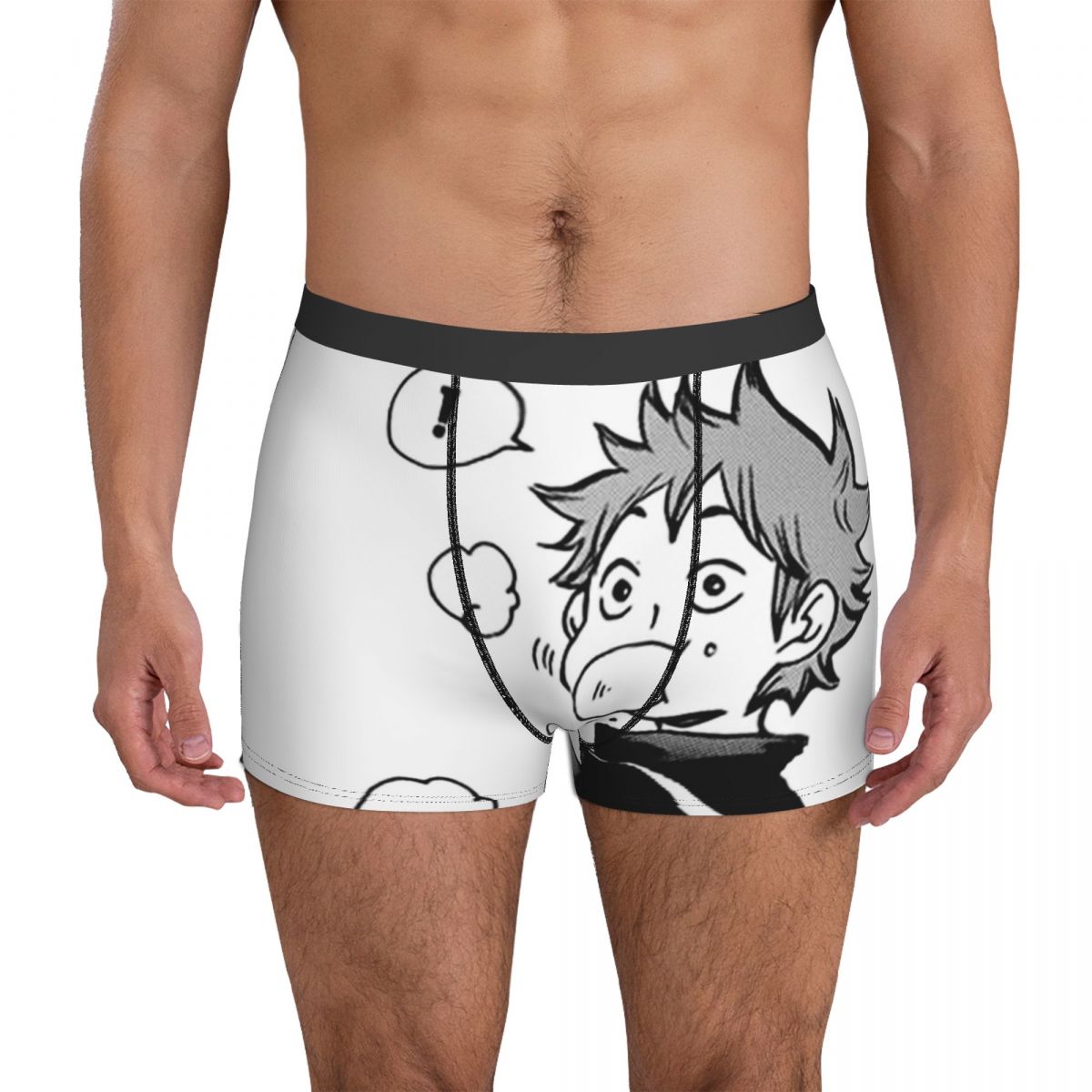 Haikyuu Underwear Haikyuu Hinata Eat Senpais Pork Bun Mens Panties Design  Classic Boxer Shorts Hot Boxers Brief Plus Si Größe XXL Farbe As Picture