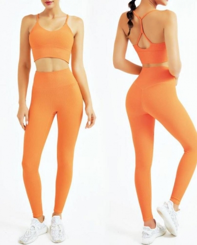 High Waist Gym Set Women Sportswear Yoga Set Sport Suit Workout