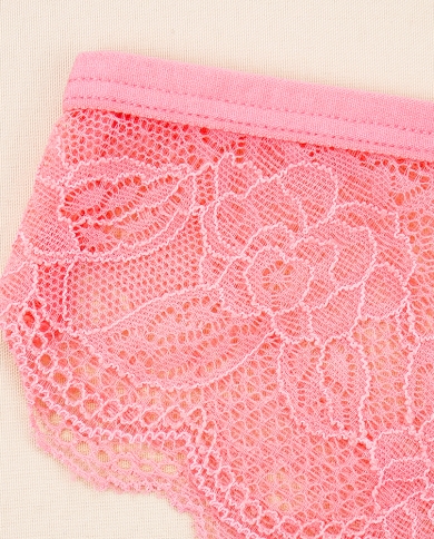 6pcsset Fashion Panties Transparent Lace Ladies Underwear Seamless Solid  Color Womens Briefswomens Panties Größe XXL Stücke 6pcs