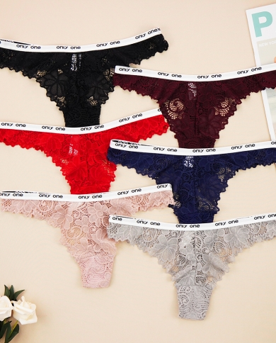 3X Women Lace Panties Sheer Underwear Lolita Lace Up Mesh Cute Lingerie Sexy  Kit