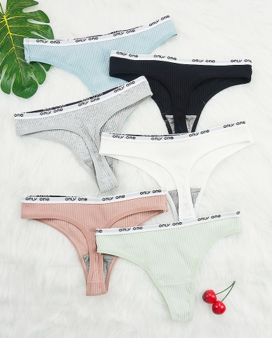 Brief Cotton Underwear 6pcspack Soft Women Panties Cute Underpants