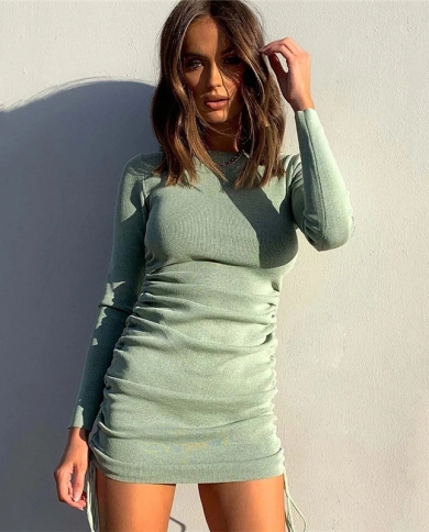 Cotton Full Sleeve Dress Autumn New 