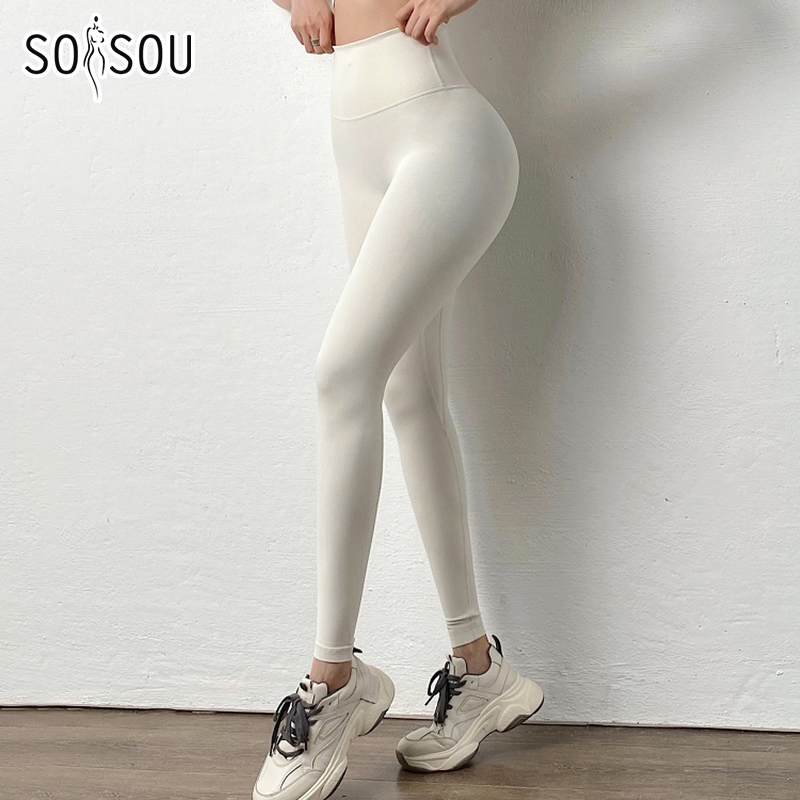 Soisou New Tight Leggings Womens Pants Yoga Sport Fitness Gym