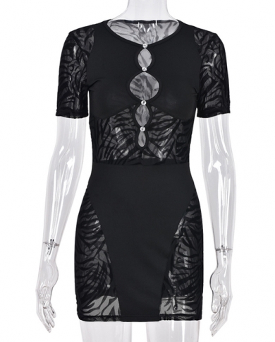Vgh Cut Out Womens Mini Dress Round 