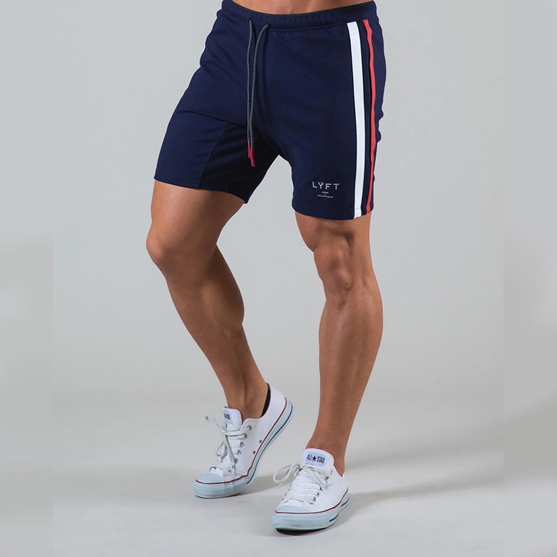 Striped running clearance shorts