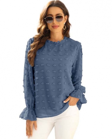 Plus Size Women'S Fashion Chic Professional Casual Long Sleeve