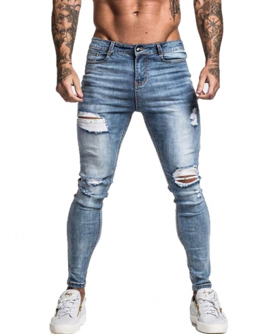 skinny stretch light blue jeans