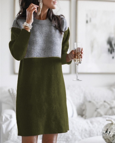 Winter Womens Sweater Dresses 