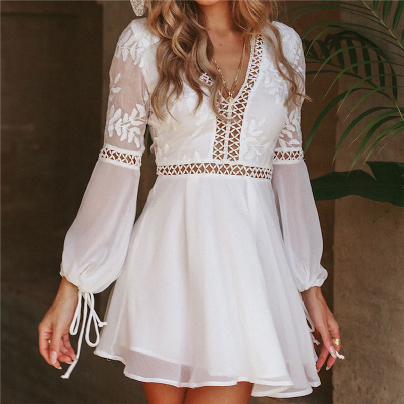 Casual Linen Dress White Short Sleeve Dress White Simple Dress - Etsy