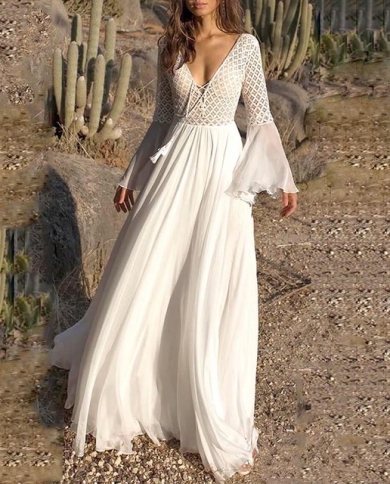 bohemian autumn dress