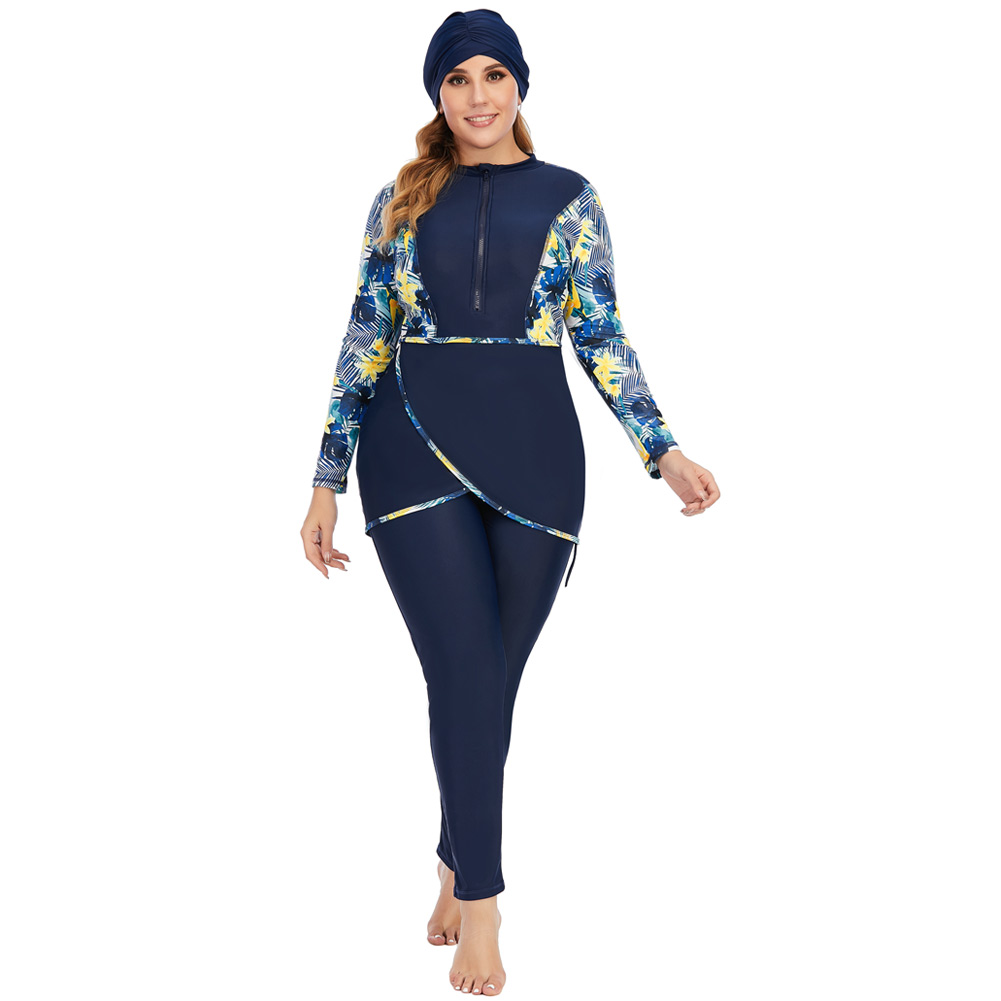 Muslim Swimwear Islamic Full Cover Modesty Plus Size Summer Beach