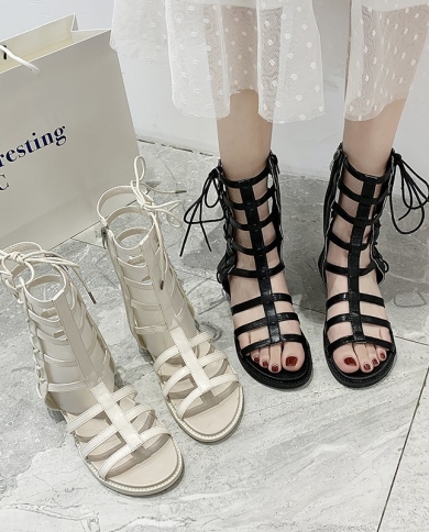 Long sandals hot sale for ladies