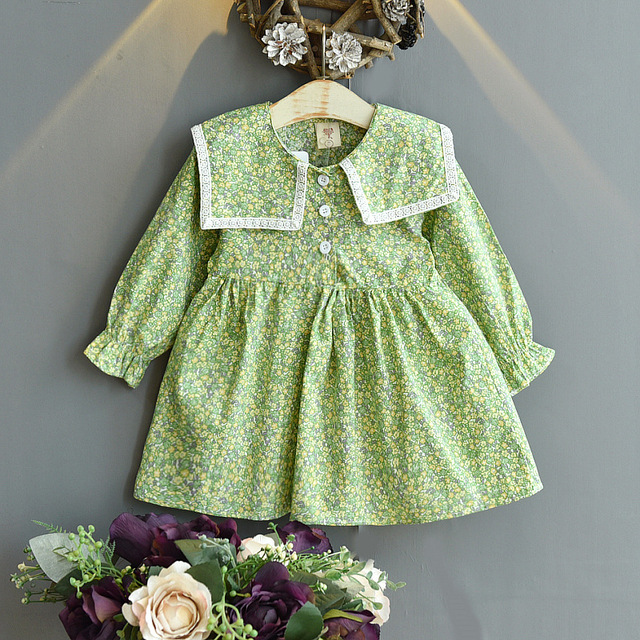 Baby frock collar outlet design