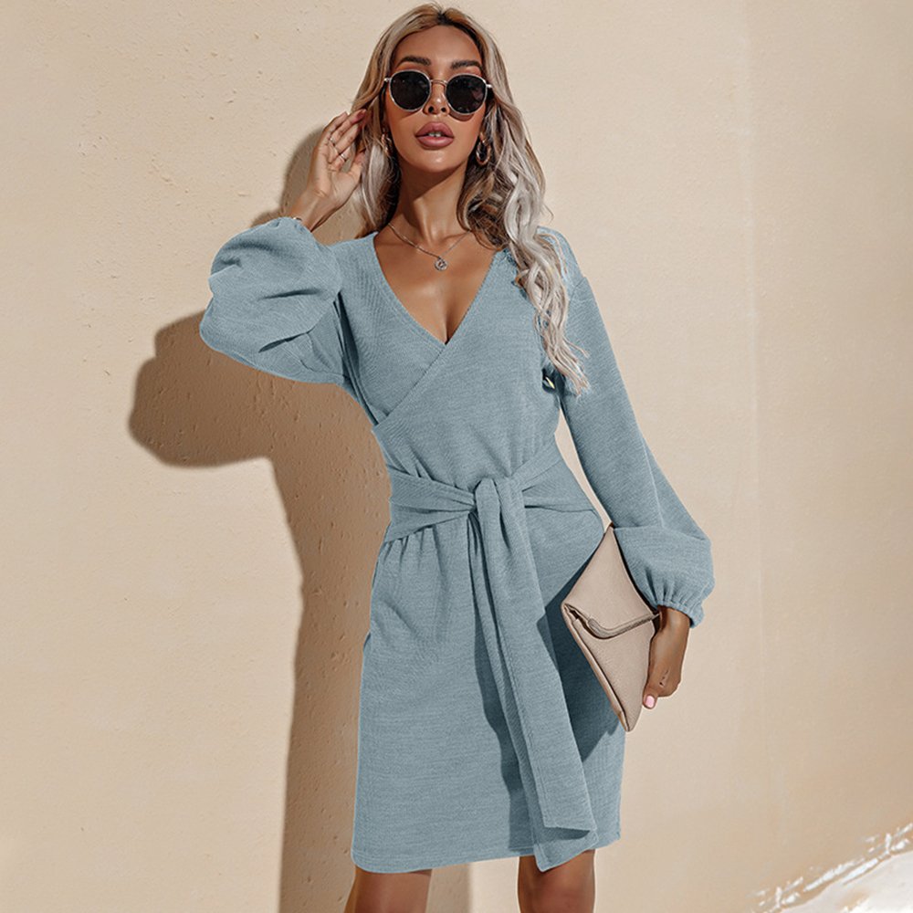 Fashion Elegant Autumn Winter Dress 