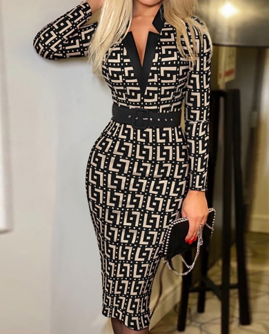 bodycon midi work dress