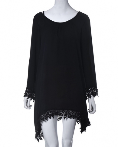 2022 New Hot Lace Dress Long Sleeve 