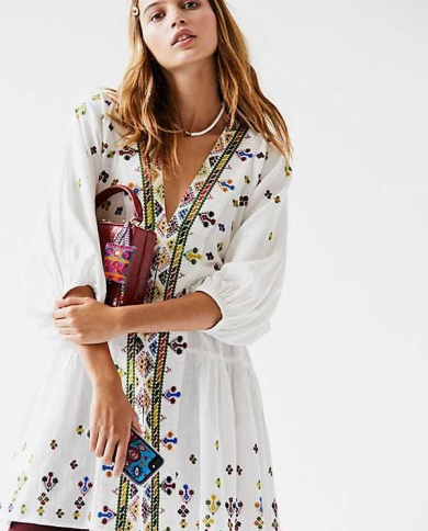 bohemian style tunic dress