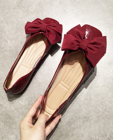 Patent leather ballet flats Clearance