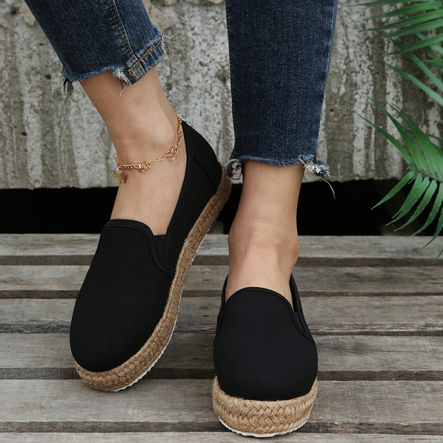 canvas espadrilles womens