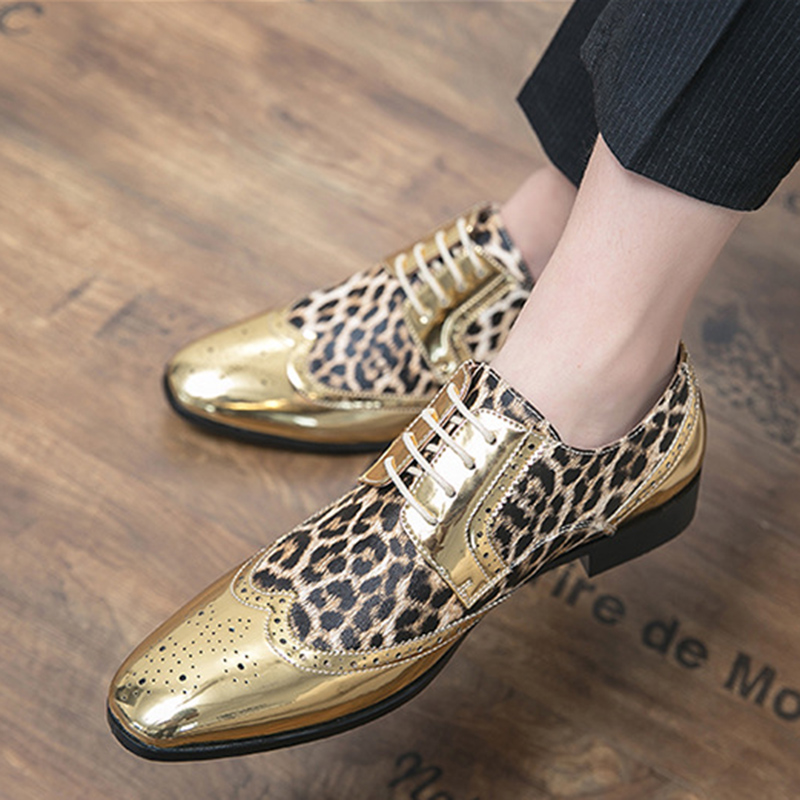 Designer sales leopard shoes