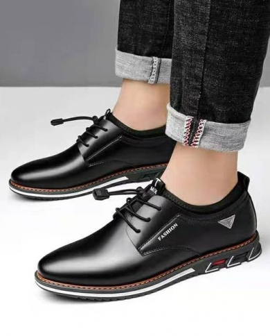 black mens dress shoes slip on