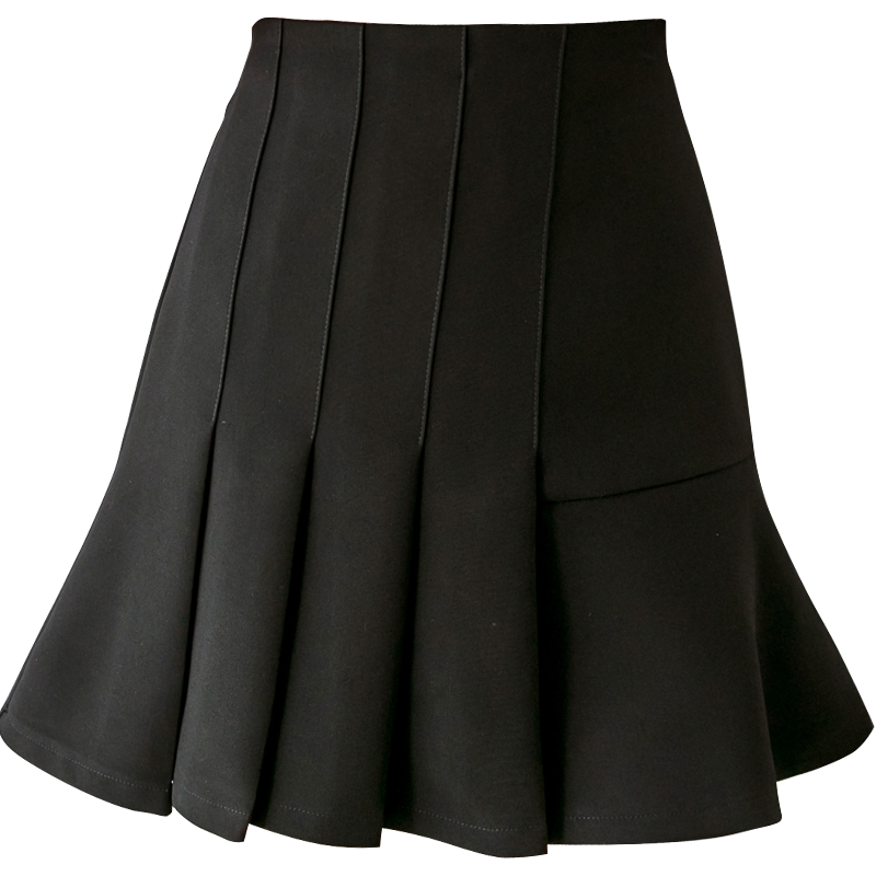 Feifei edge design fishtail skirt dress women's letter embroidery design short  skirt loose 2023 summer new