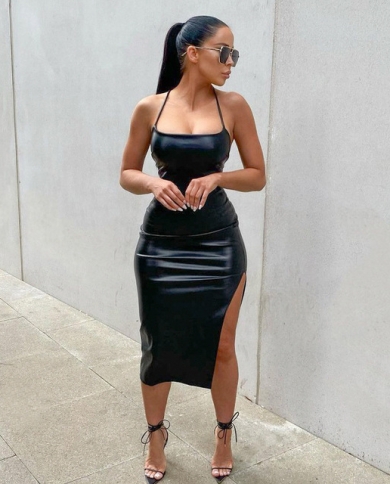 knee length dresses for ladies Jana Knit Midi Dress – SEROYA main image 1