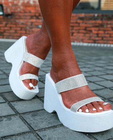 2022 новые летние непромокаемые женские сандалии на платформе с открытым носком, 11 см, рыбий рот, дикие толстые, с подиумом для