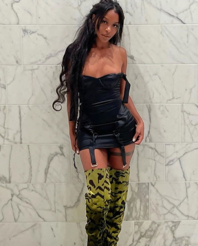 chinese dress ladies DOLCE & GABBANA SS2019 BLACK BONDAGE LACE-UP CORSET MIDI DRESS   Numero13Vintage