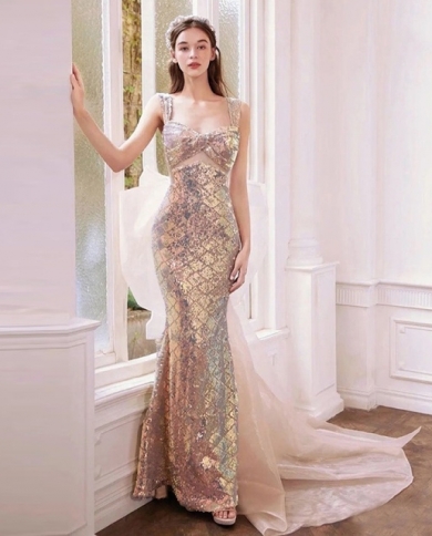 Glittery on sale evening gowns