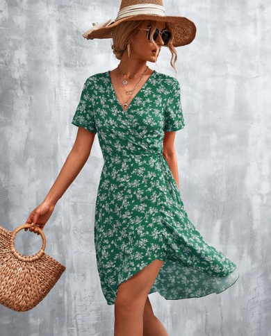 Midi Dresses, Long-Sleeve Floral Wrap & Summer