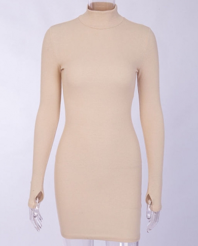 Elegant Solid Party Dress Women Casual 