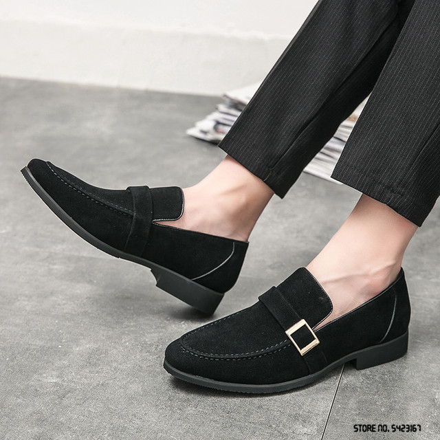 Luxury Suede Leather Belt Buckle Slip 