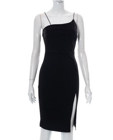 black boat neck dress mini Boat Neck Slim Fit Mini in Black S