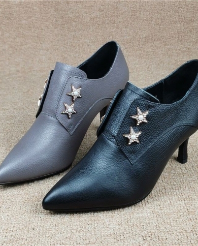 Dropship Women Pumps Patent Leather High Heels Shoes Women Basic