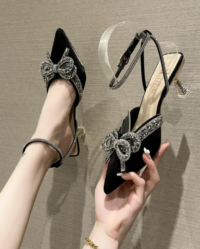 Clear on sale medium heels