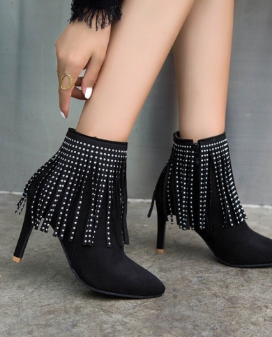 Thin Heel Short Bootsankle Boots 