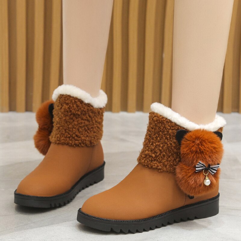 Winter Women Boots New Style Thickened 