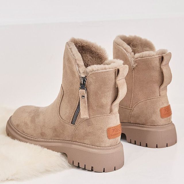 Women's winter boots with zipper Clearance