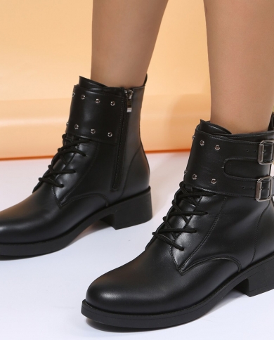 Round toe ankle boots Clearance