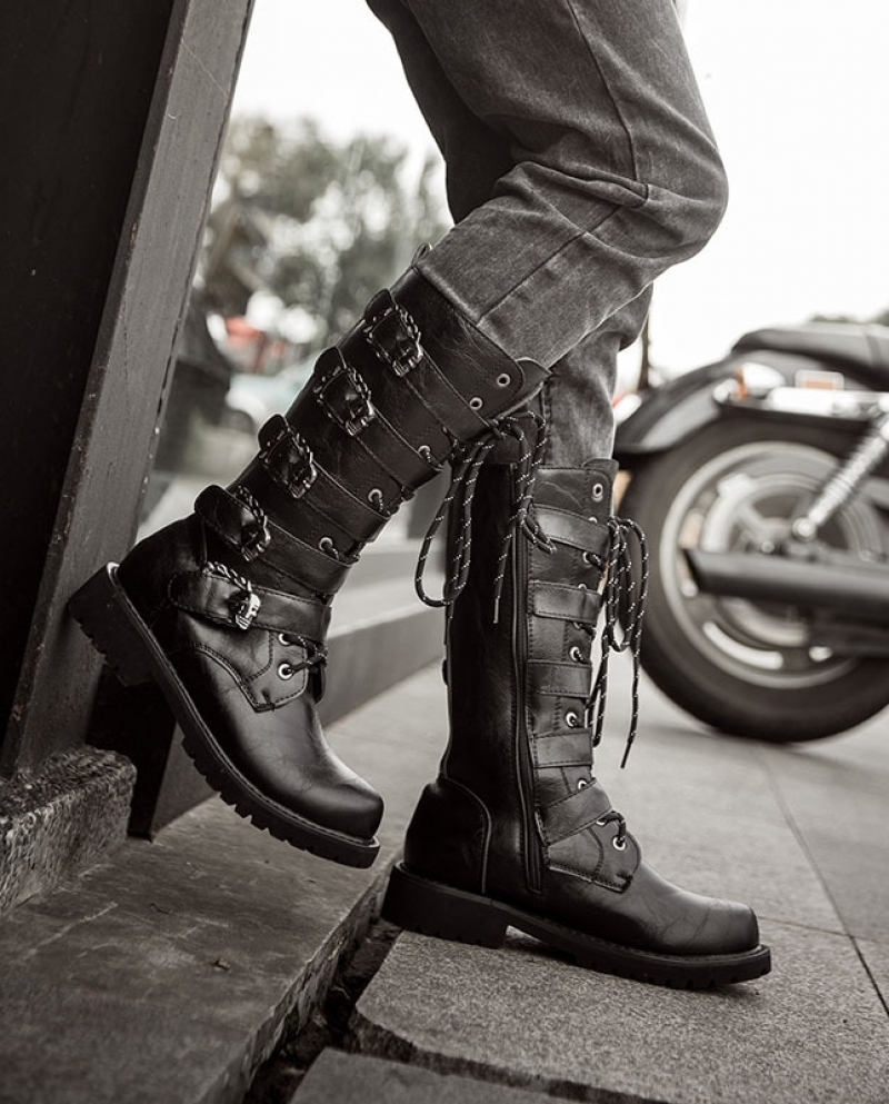 High military shop boots